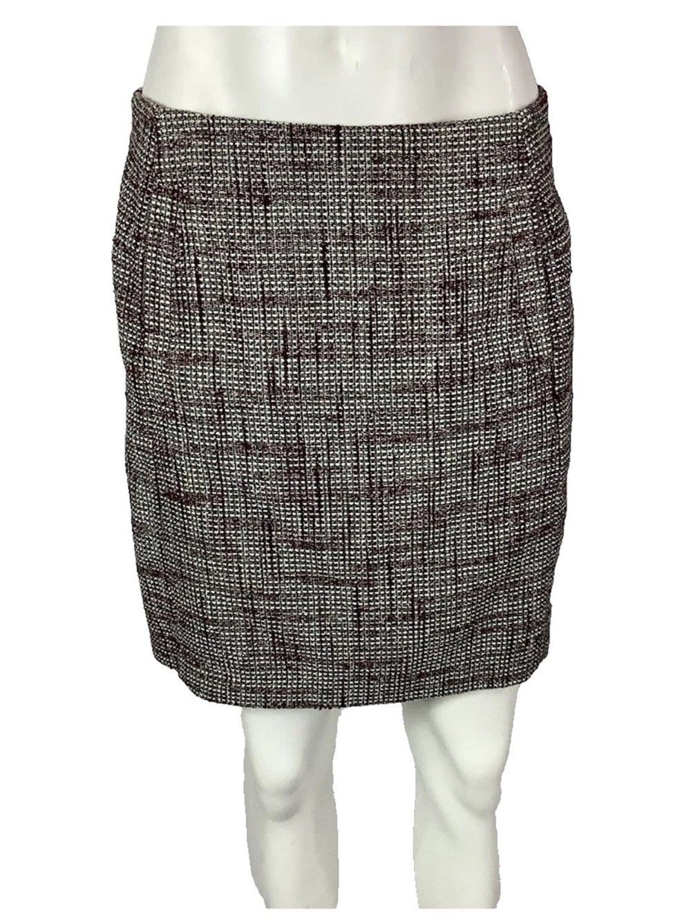 Banana Republic Sz 4 Tweed Look A-Line Business Office Interview Skirt
